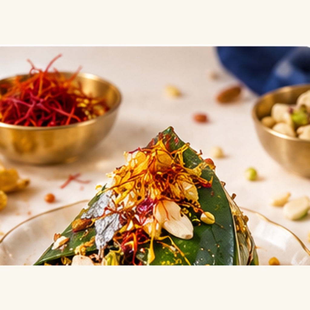[SAFFRON_SWEET_PAAN] Saffron Sweet Paan
